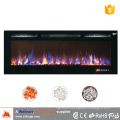 2016 nouveau design Réchauffeur de cheminée électrique à encastrer de 50 pouces / encastré avec écran tactile
